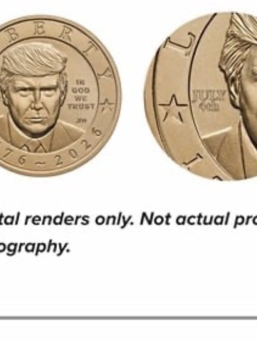 July 4th Privy US Mint President Donald J Trump RARE Coin $1 One Dollar July 4th